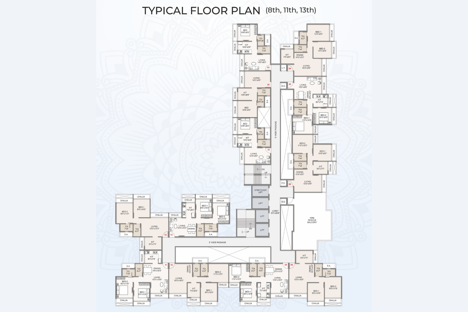 Tirupati-Kalash-Typical-Floor-Plan
